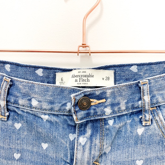 Abercrombie & Fitch Blue Jean Shorts - Picture 4 of 8